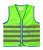 WOWFJGR1SNR Fun jacket groen S met reflecterende naam (2-6 jaar)